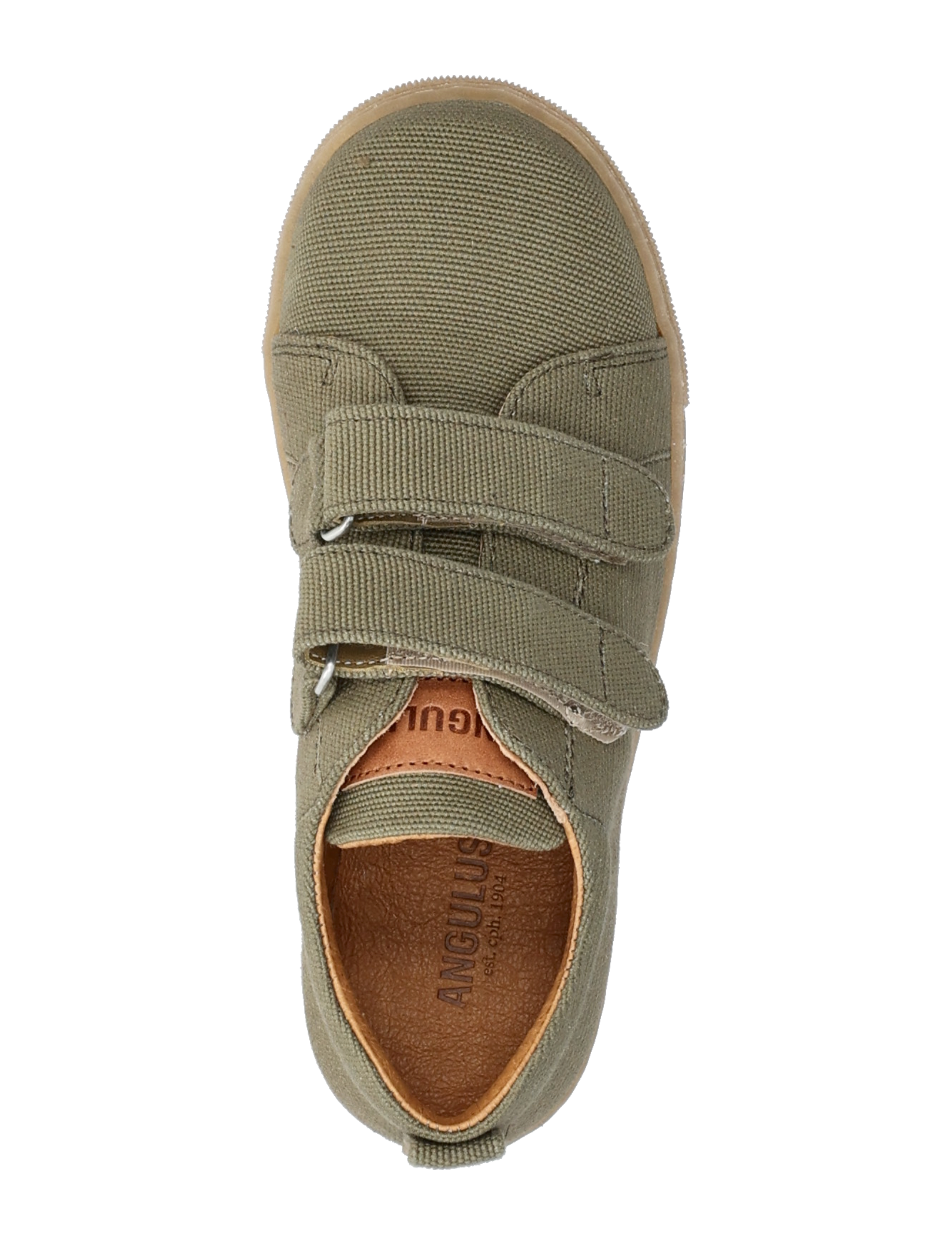 ANGULUS - Shoes - flat - with velcro - gode sommertilbud - 4015/1789 forrest/tan - 3