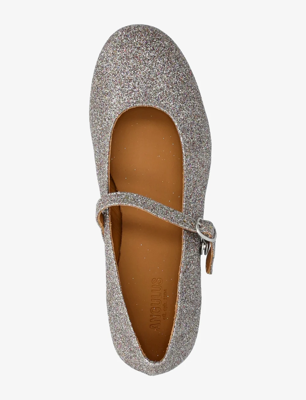 ANGULUS - Ballerina - ballerinat ja slip on -kengät - 3606 multi fine glitter - 3