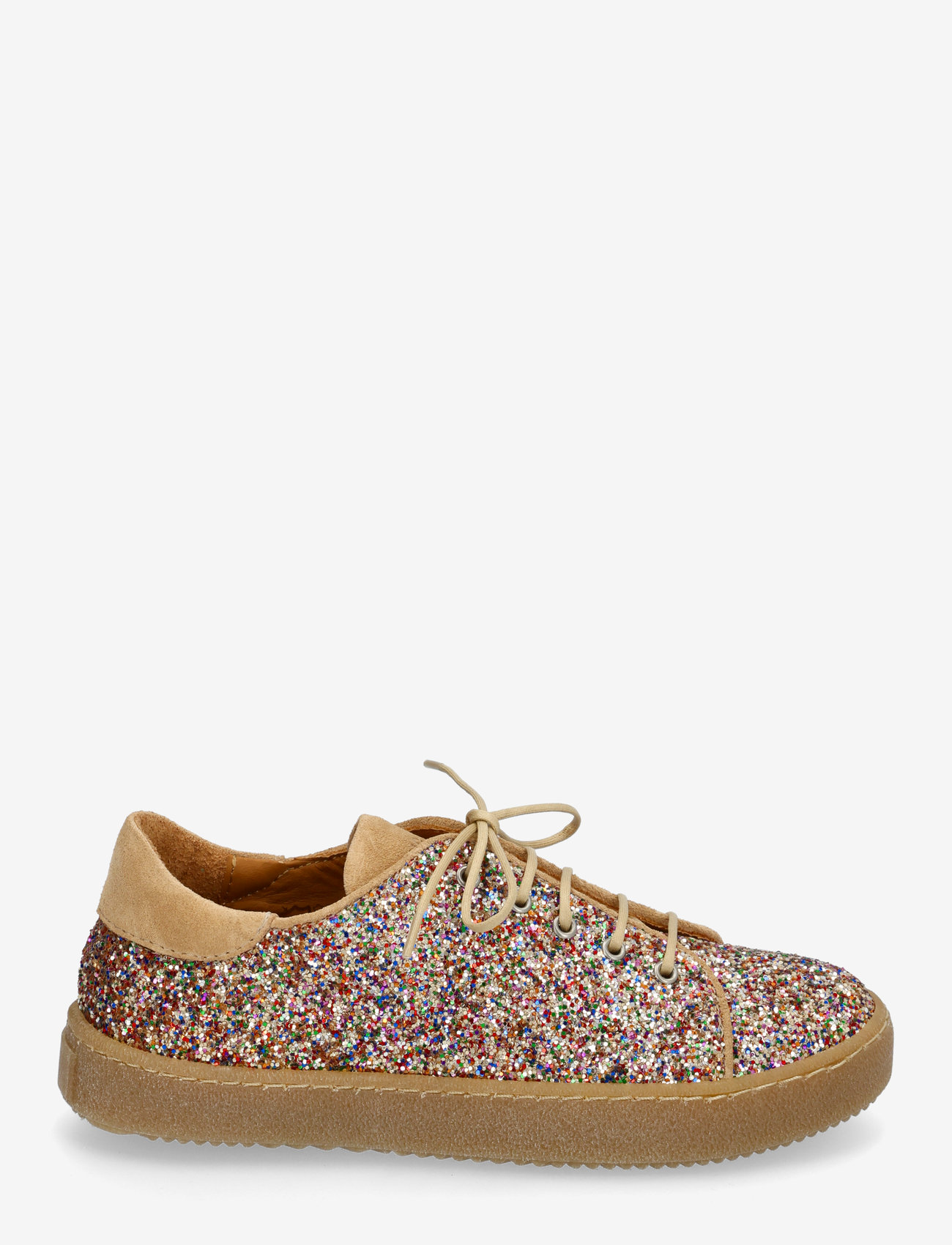 ANGULUS - Shoes - flat - with lace - lave sneakers - 2488/1149 multi glitter/sand - 1
