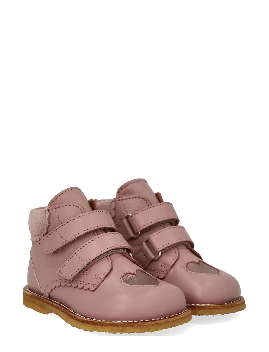 ANGULUS - Booties - flat - with velcro - schuhe - 4070/3905/3233 faded rose/rose - 0