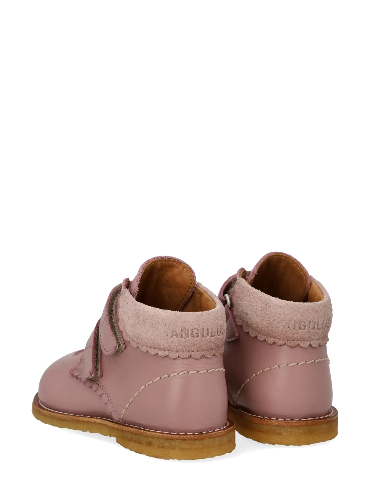 ANGULUS - Booties - flat - with velcro - schuhe - 4070/3905/3233 faded rose/rose - 2