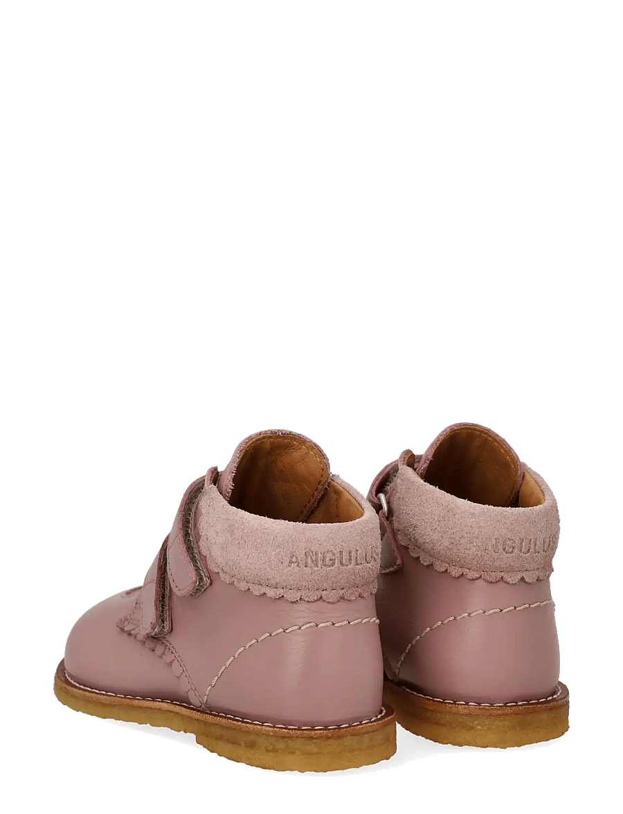ANGULUS - Booties - flat - with velcro - schuhe - 4070/3905/3233 faded rose/rose - 2