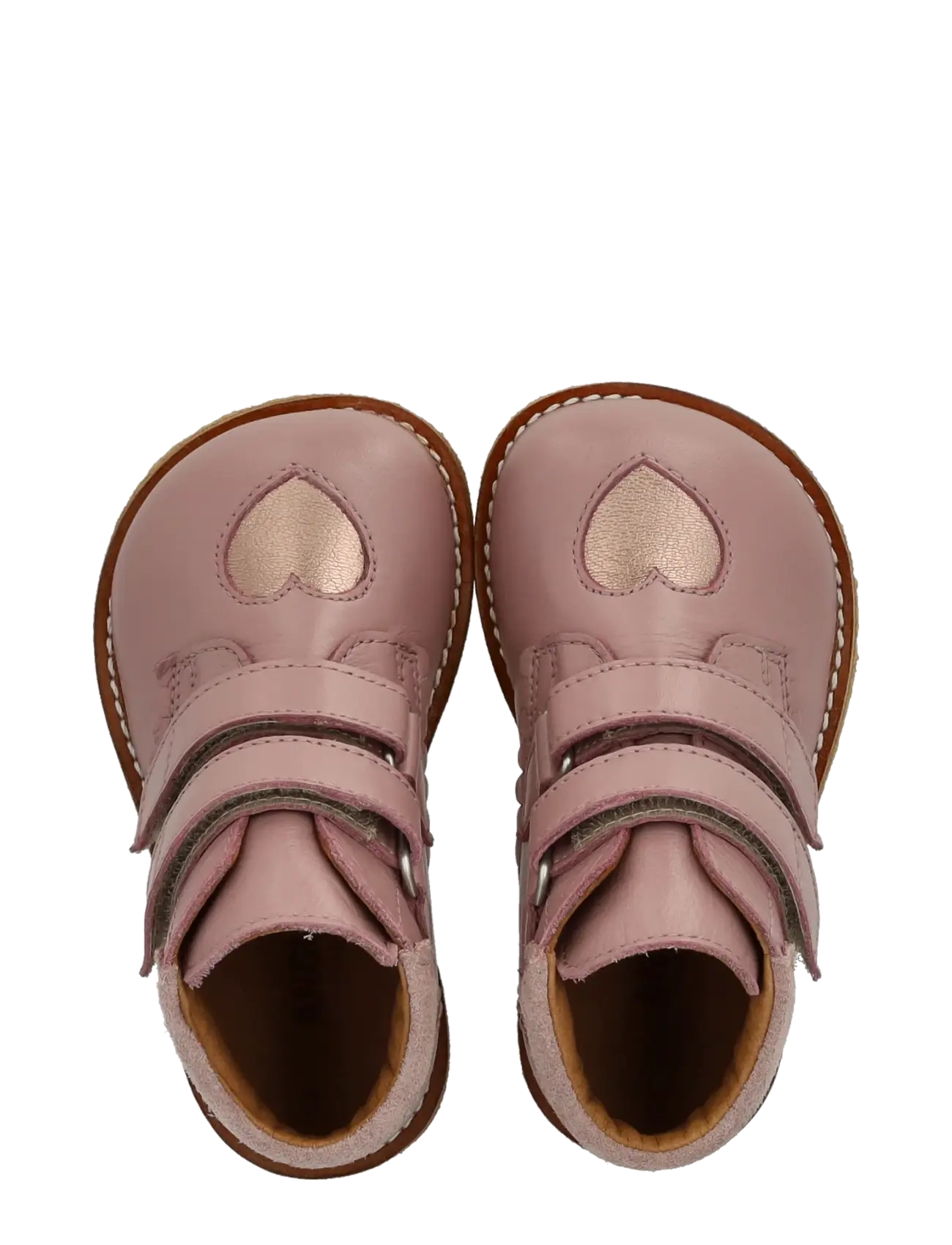 ANGULUS - Booties - flat - with velcro - schuhe - 4070/3905/3233 faded rose/rose - 3