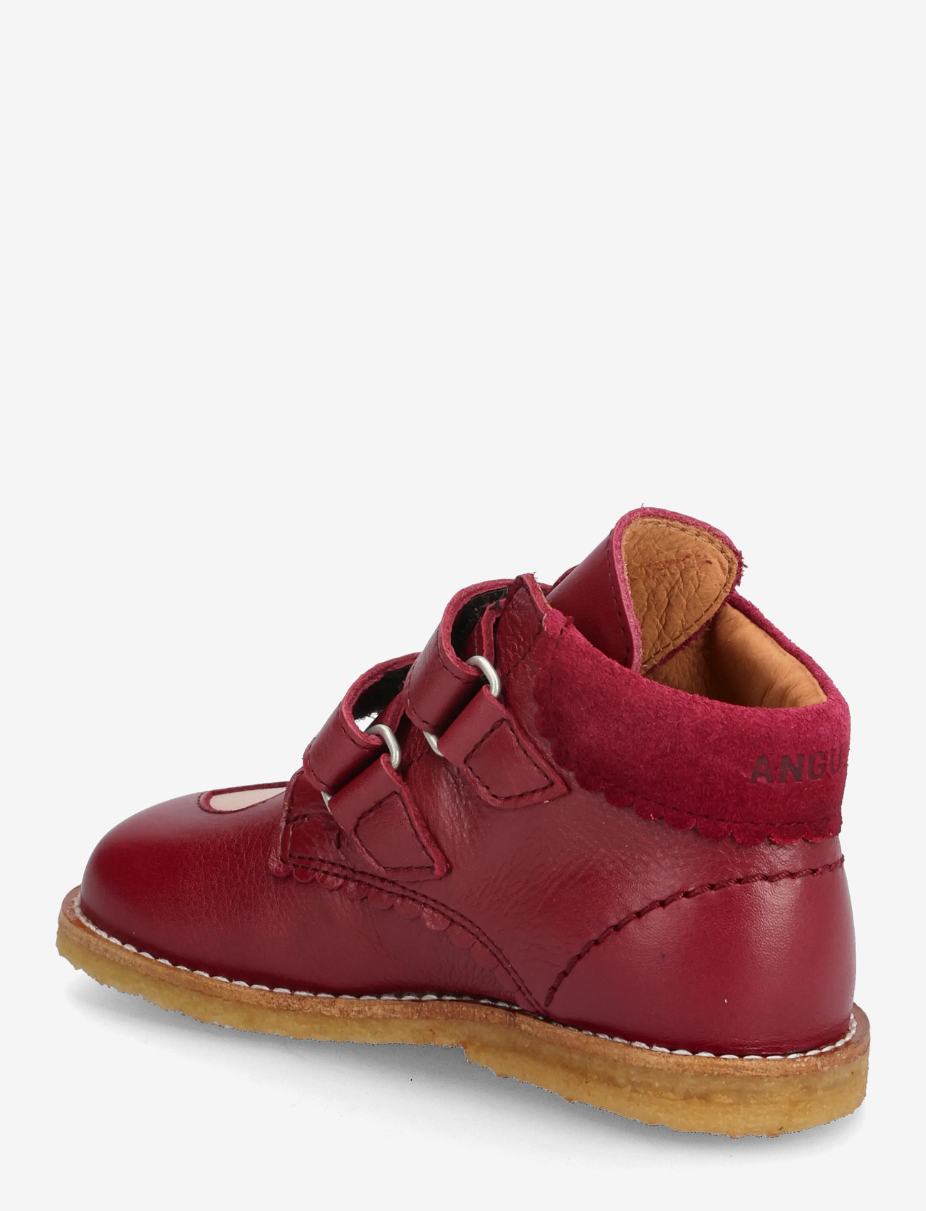 ANGULUS - Shoes - flat - with velcro - efterårssko - 3215/3203/2739 berry/rosebud - 3