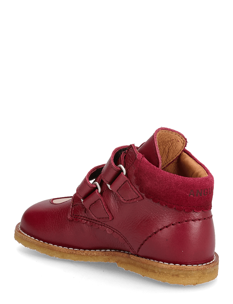 ANGULUS - Shoes - flat - with velcro - kingad - 3215/3203/2739 berry/rosebud - 3