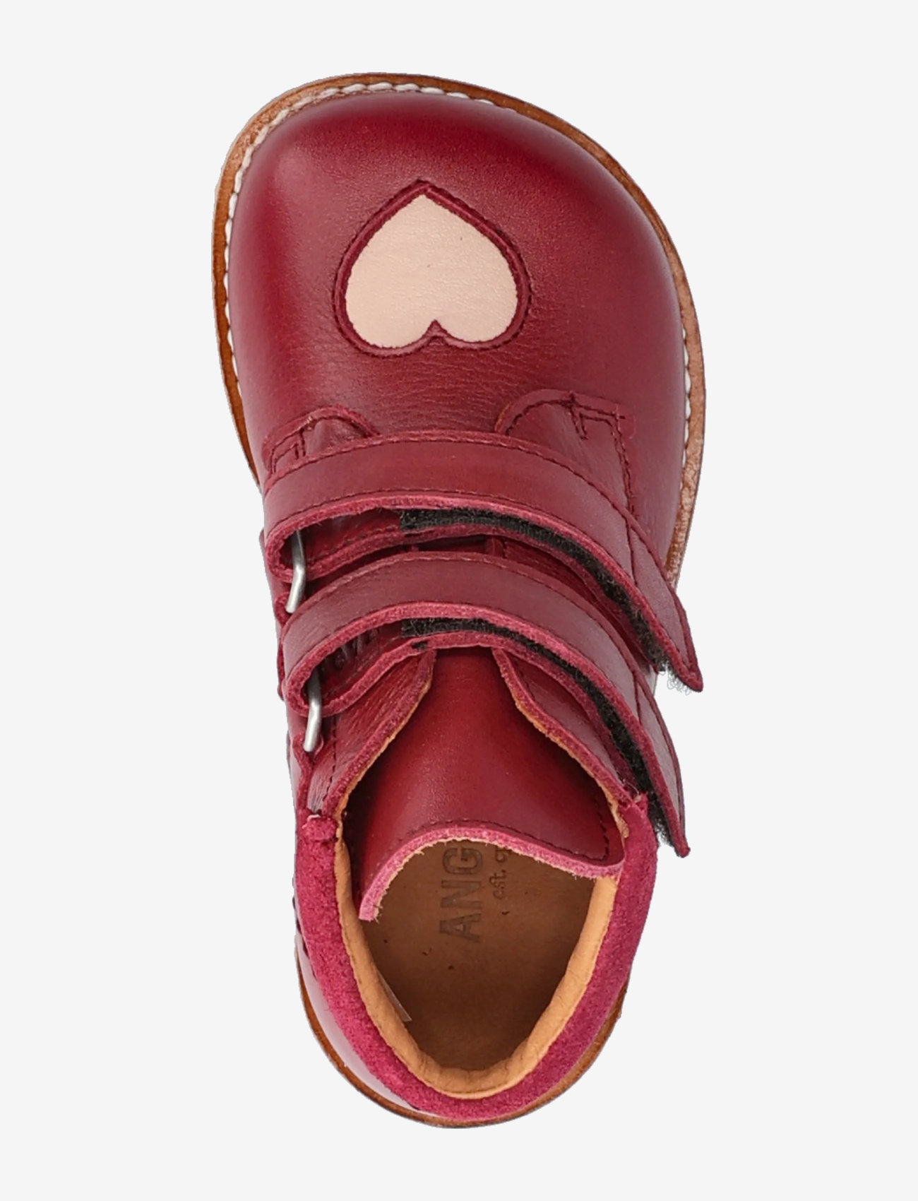 ANGULUS - Shoes - flat - with velcro - efterårssko - 3215/3203/2739 berry/rosebud - 4