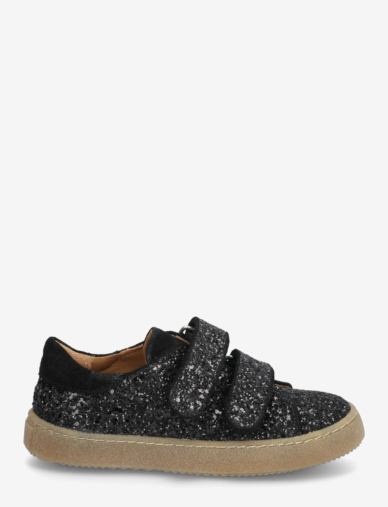 ANGULUS - Shoes - flat - with velcro - låga sneakers - 2486/1163 black glitter/black - 2