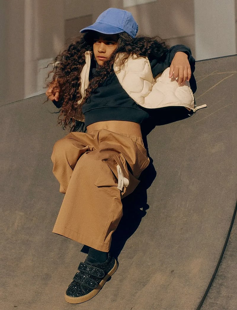 ANGULUS - Shoes - flat - with velcro - låga sneakers - 2486/1163 black glitter/black - 0