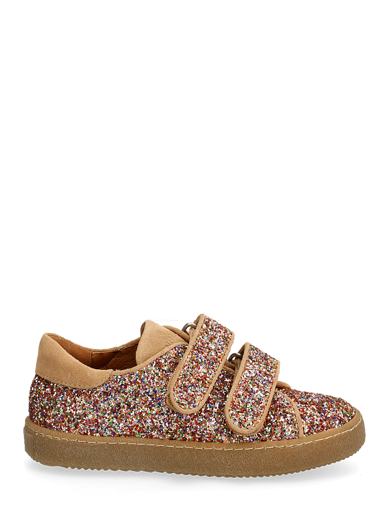ANGULUS - Shoes - flat - with velcro - low tops - 2488/1149 multi glitter/sand - 1