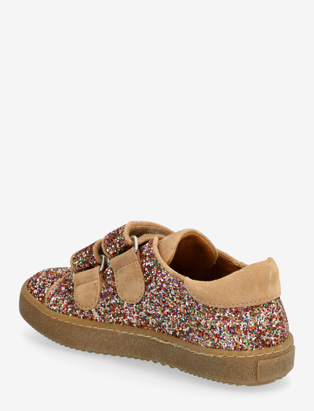 ANGULUS - Shoes - flat - with velcro - low tops - 2488/1149 multi glitter/sand - 2