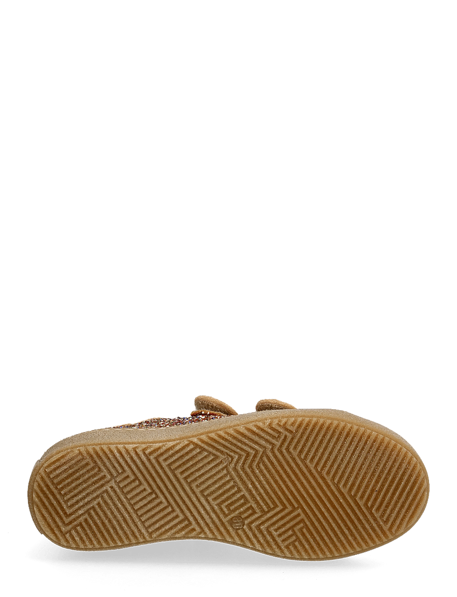 ANGULUS - Shoes - flat - with velcro - niedriger schnitt - 2488/1149 multi glitter/sand - 4
