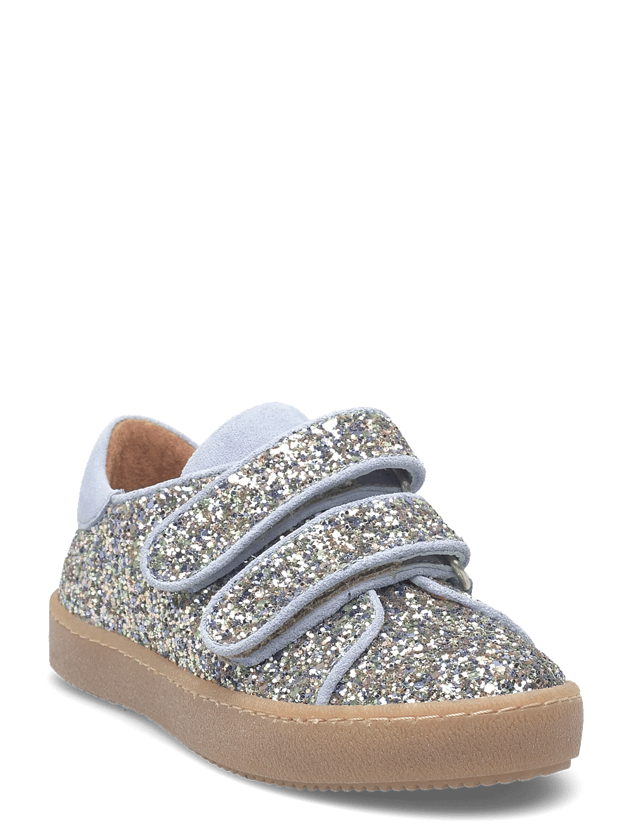 ANGULUS - Shoes - flat - with velcro - niedriger schnitt - 3619/4610 spring multi glitter - 0