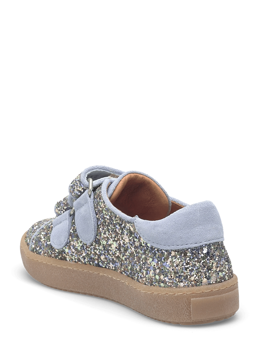 ANGULUS - Shoes - flat - with velcro - niedriger schnitt - 3619/4610 spring multi glitter - 2