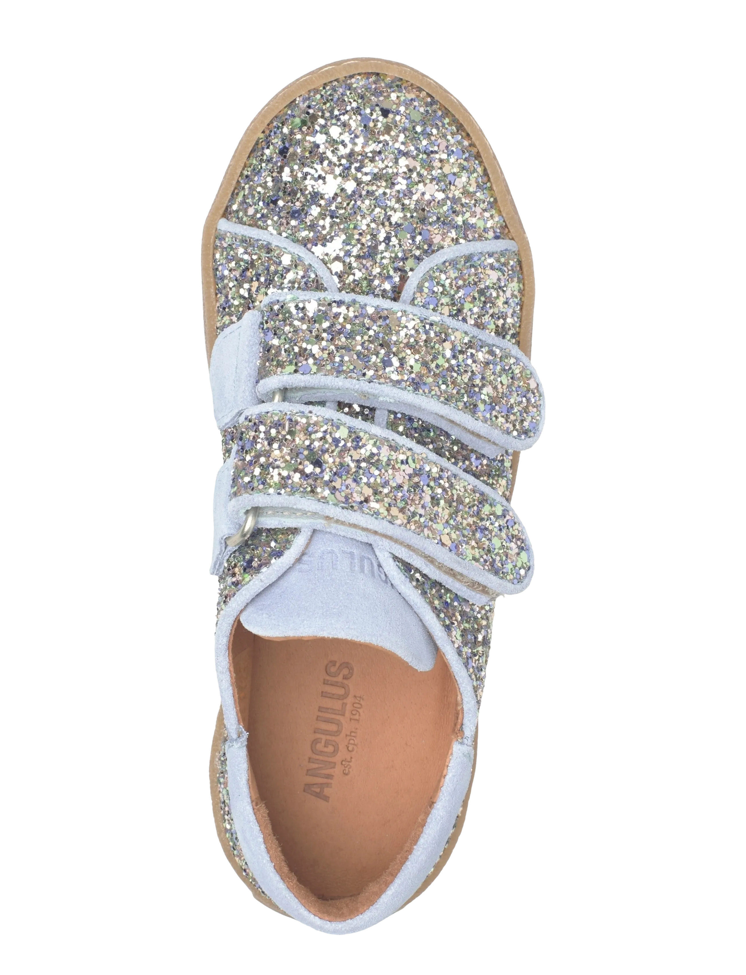 ANGULUS - Shoes - flat - with velcro - 3619/4610 spring multi glitter - 3