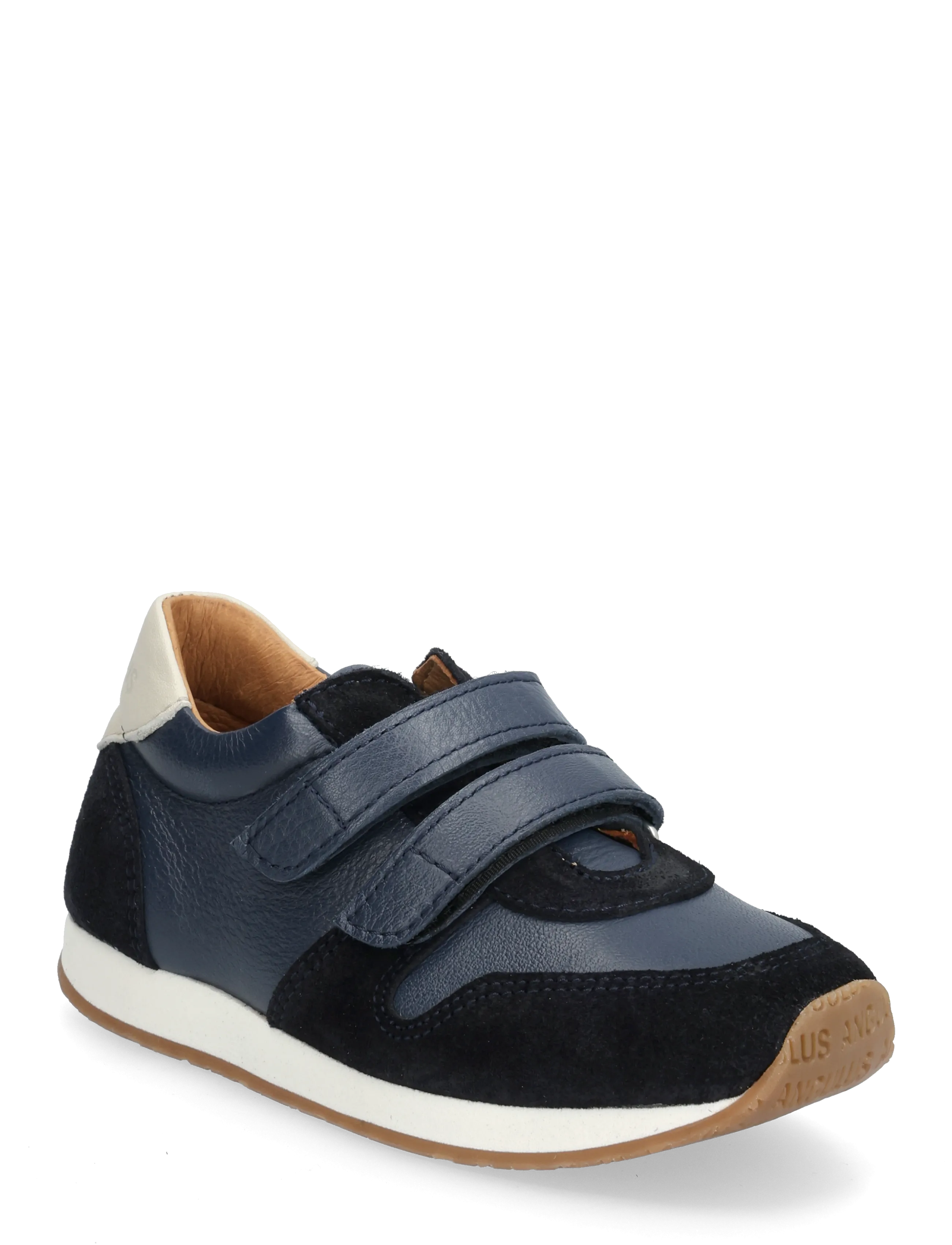 ANGULUS Shoes - flat - with velcro - Kingad - 1778/2585/4636 NAVY/NAVY/OATMI / navy