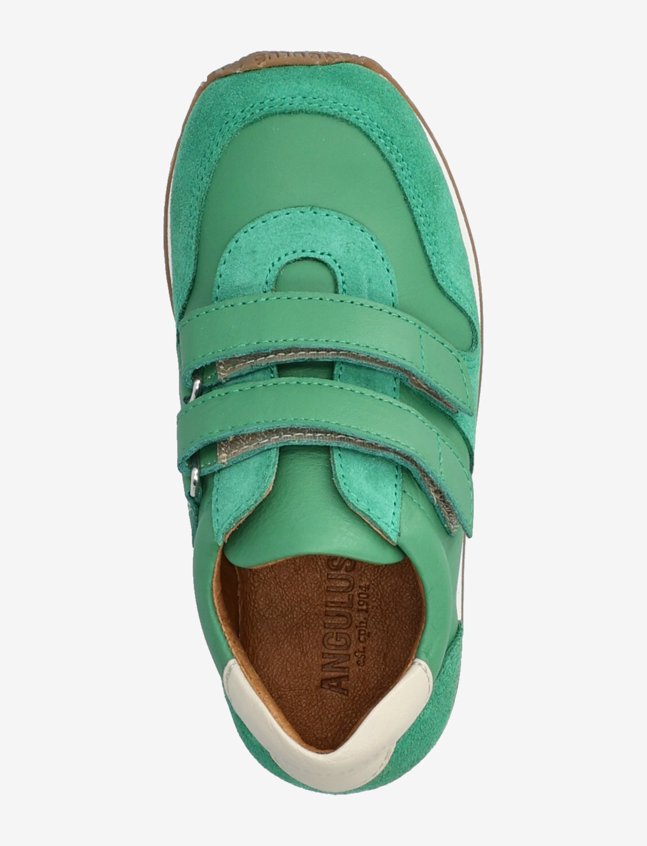 ANGULUS - Shoes - flat - with velcro - lave sneakers - 2736/2717/4636 grass green/gra - 3