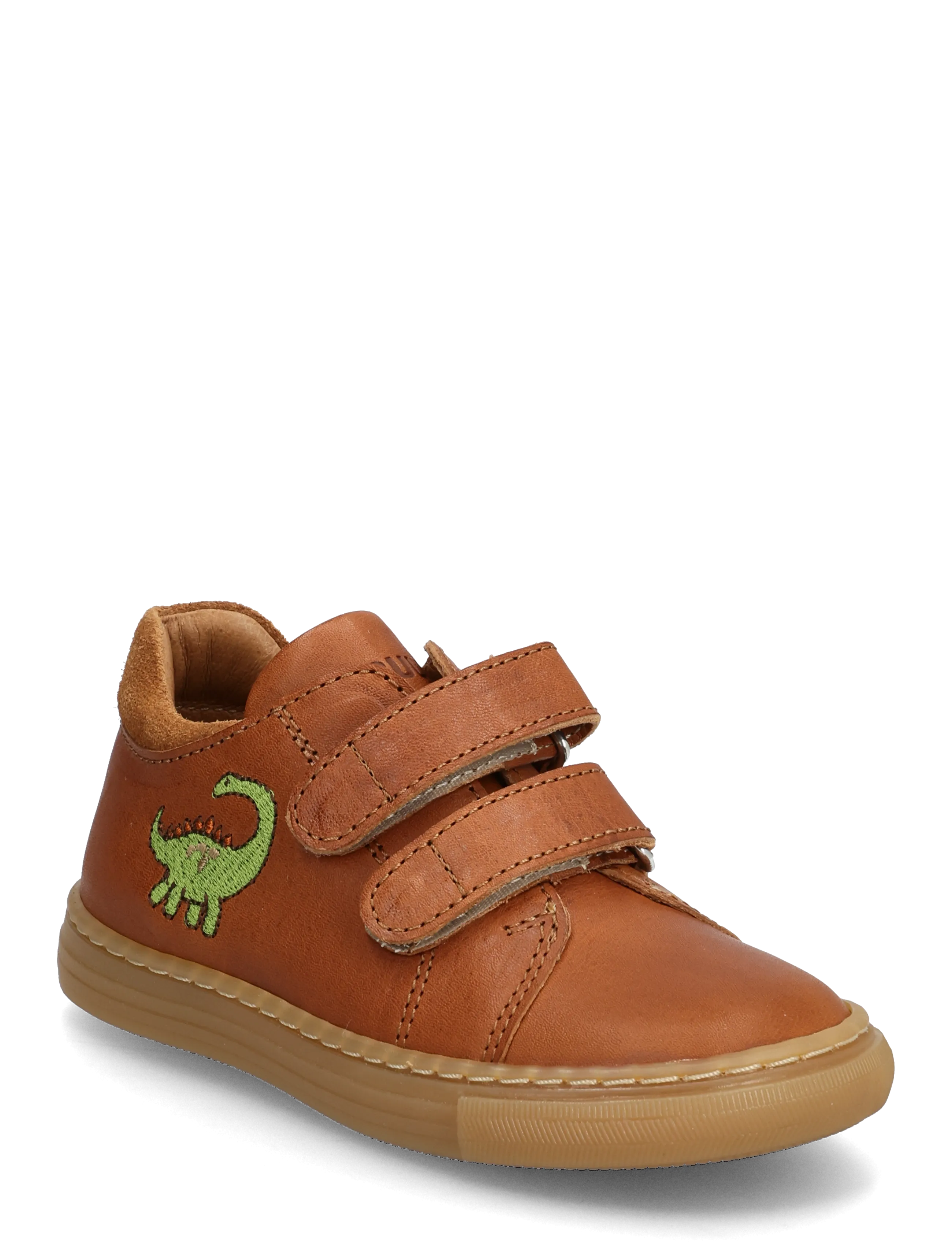 ANGULUS Shoes - flat - with velcro - 4 for 3 - 1545/2219 COGNAC/COGNAC / brown