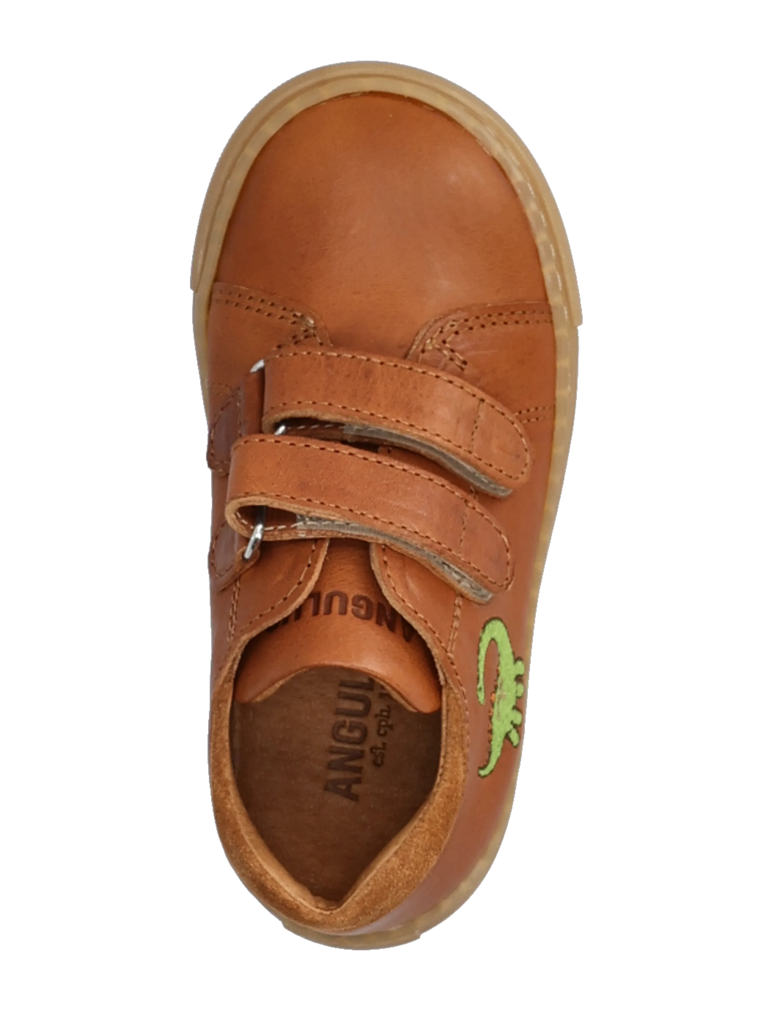 ANGULUS - Shoes - flat - with velcro - gode sommertilbud - 1545/2219 cognac/cognac - 3