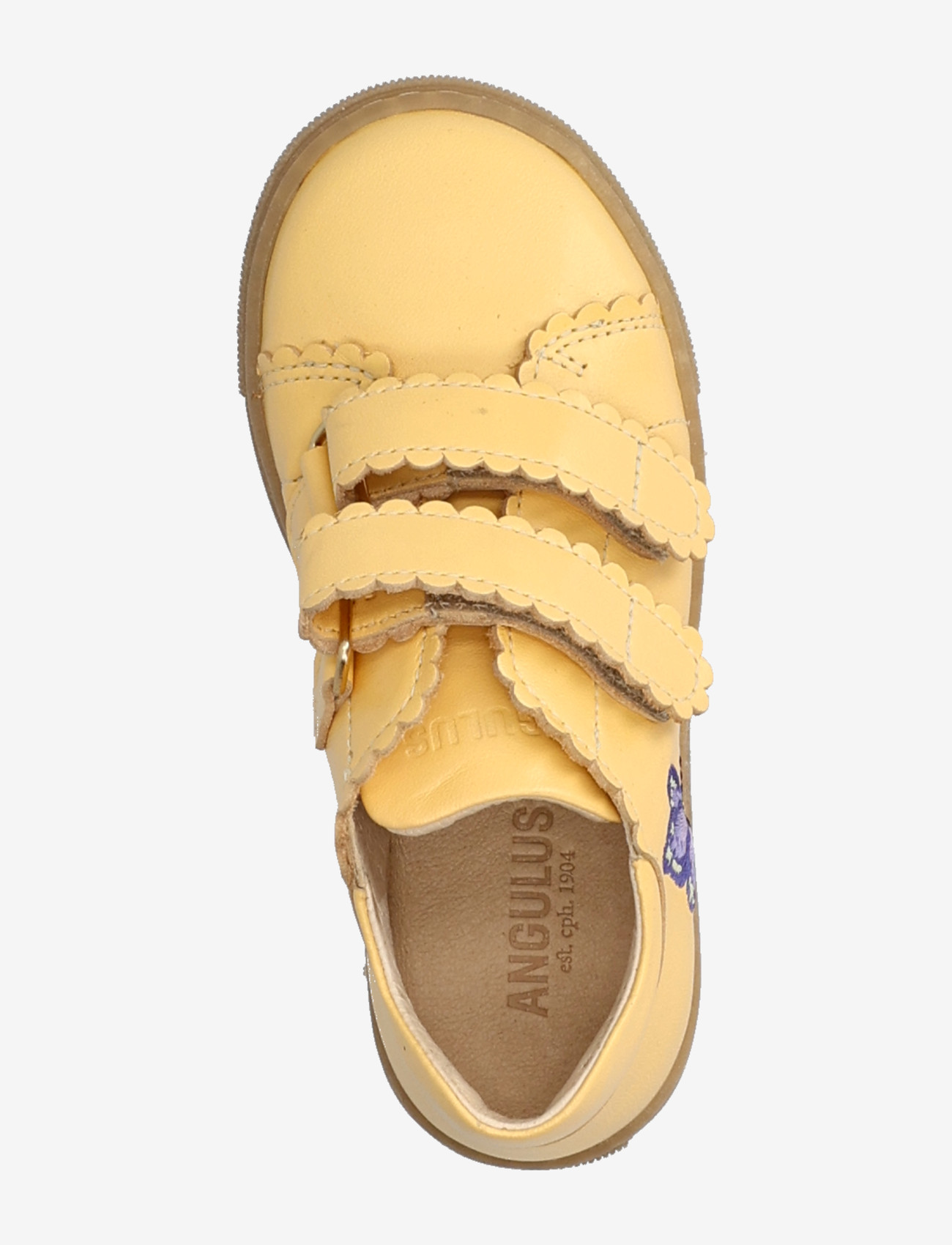 ANGULUS - Shoes - flat - with velcro - niedriger schnitt - 2713 mellow yellow - 3