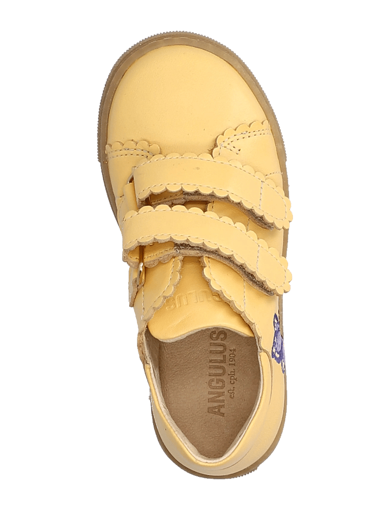 ANGULUS - Shoes - flat - with velcro - niedriger schnitt - 2713 mellow yellow - 3