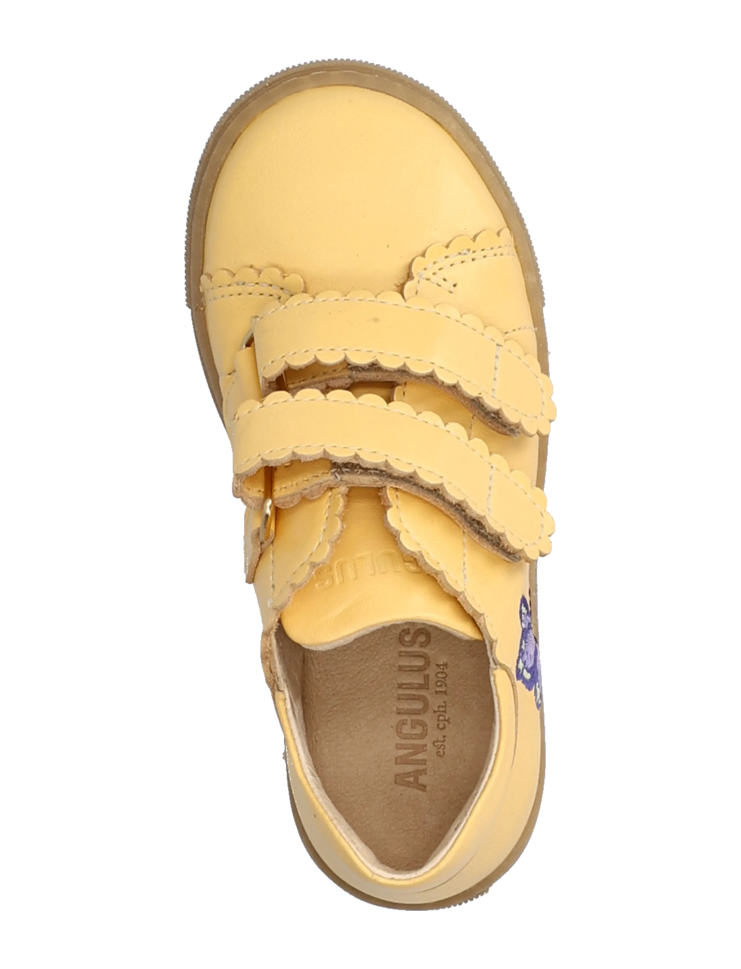 ANGULUS - Shoes - flat - with velcro - low tops - 2713 mellow yellow - 3