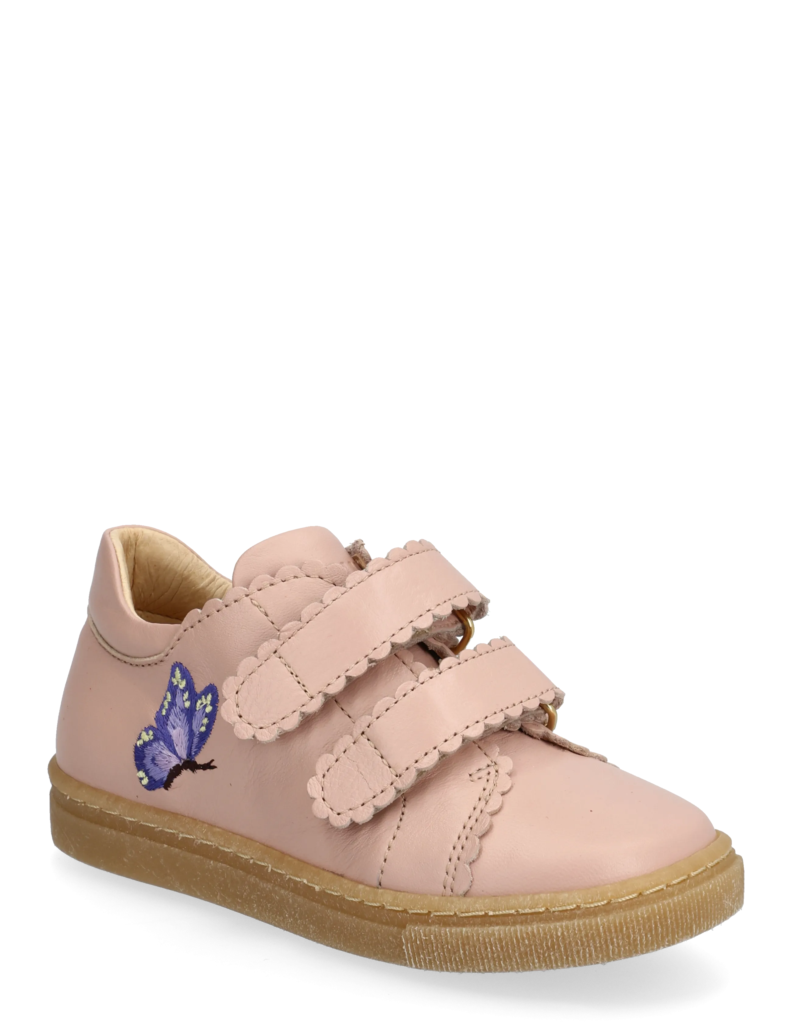 ANGULUS Shoes - flat - with velcro - Kingad - 3203 ROSEBUD / pink/rose