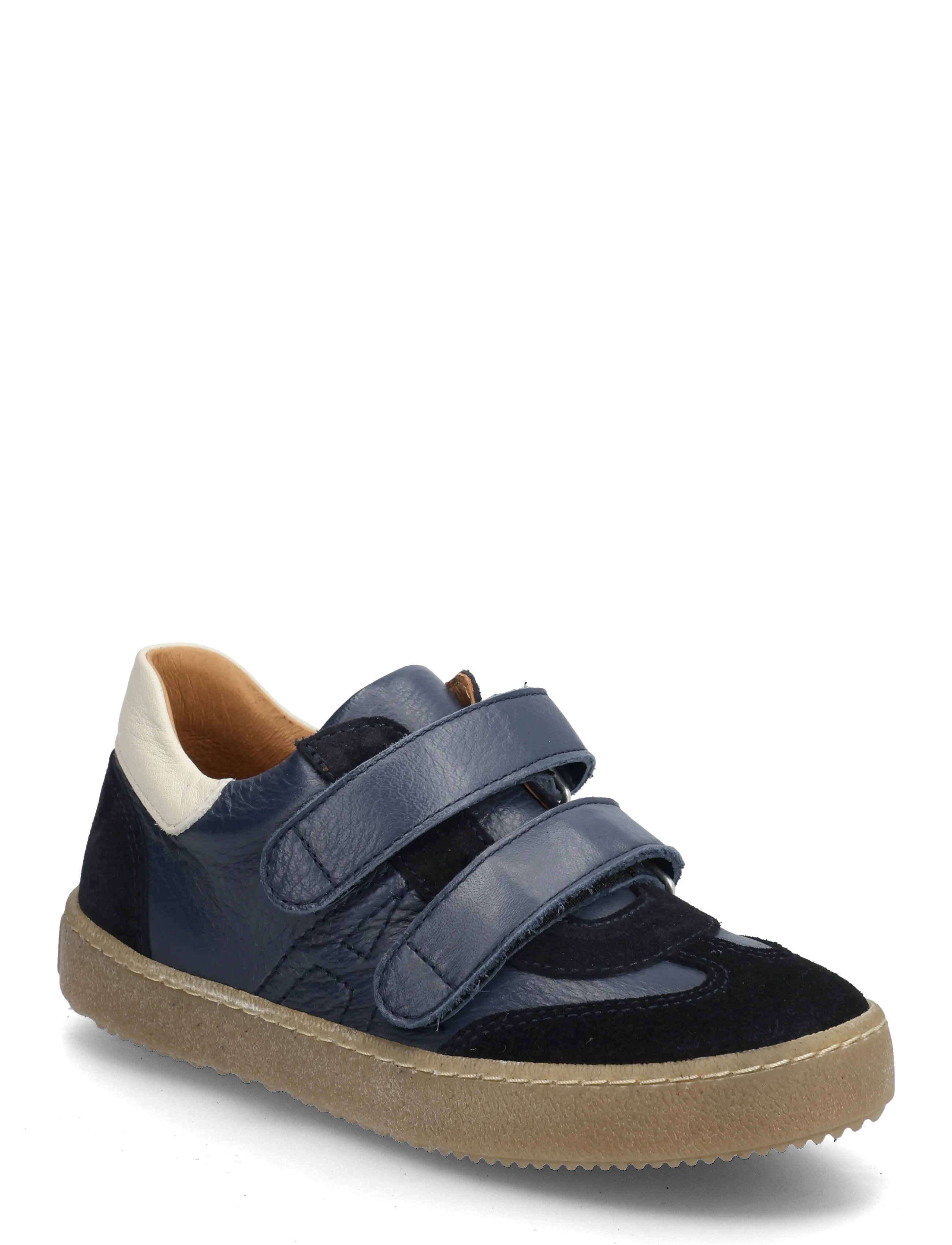 ANGULUS Shoes - flat - with velcro - Kingad - 1778/2585/4636 NAVY/NAVY/OATMI / navy