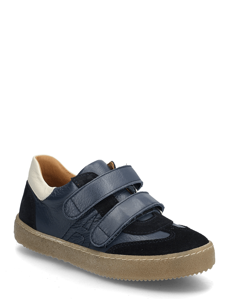 ANGULUS - Shoes - flat - with velcro - kõrge säärega tossud - 1778/2585/4636 navy/navy/oatmi - 0