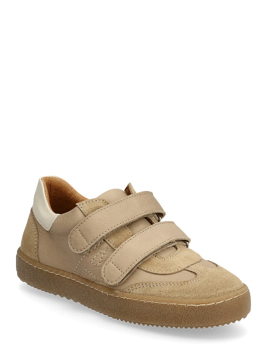 ANGULUS - Shoes - flat - with velcro - kõrge säärega tossud - 2217/4637/4636 sand/sand/oatmi - 0