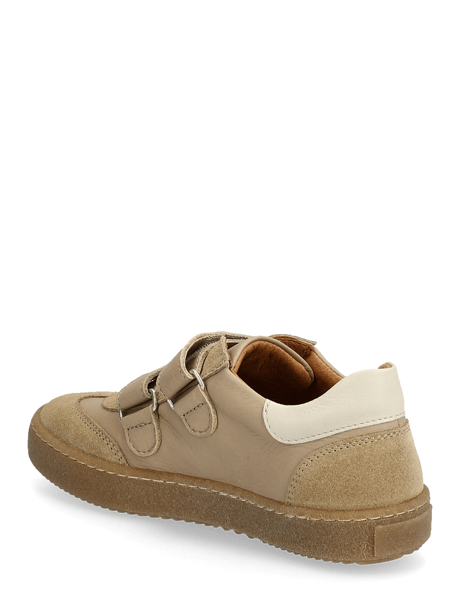 ANGULUS - Shoes - flat - with velcro - kõrge säärega tossud - 2217/4637/4636 sand/sand/oatmi - 2