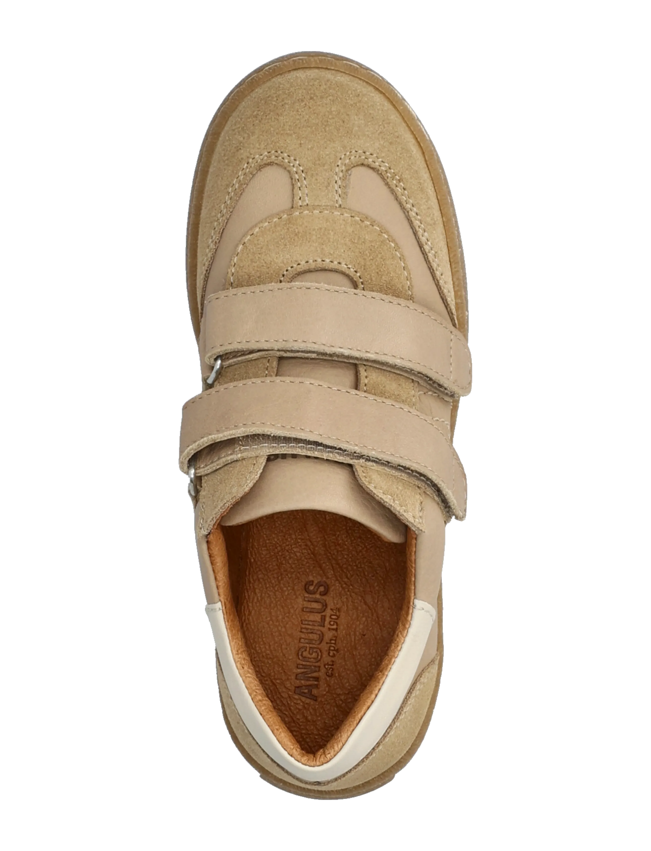 ANGULUS - Shoes - flat - with velcro - 2217/4637/4636 sand/sand/oatmi - 3