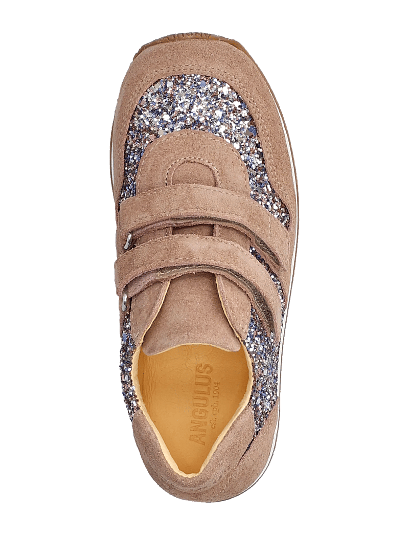 ANGULUS - Shoes - flat - with velcro - lave sneakers - 3296/3222 pastel multi glitter - 3