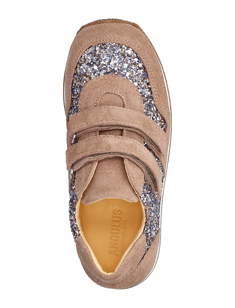 ANGULUS - Shoes - flat - with velcro - laag sneakers - 3296/3222 pastel multi glitter - 3
