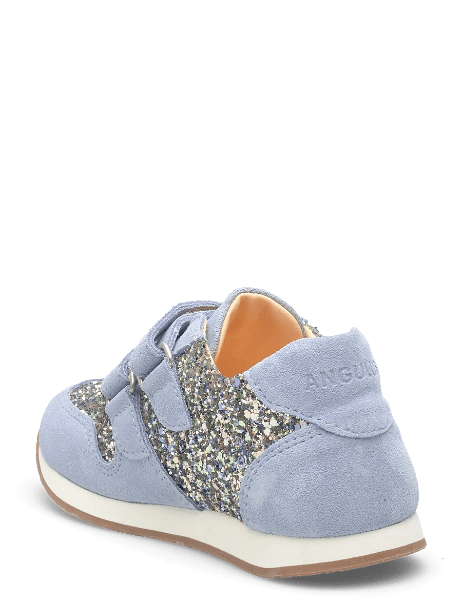 ANGULUS - Shoes - flat - with velcro - niedriger schnitt - 3619/4610 spring multi glitter - 2