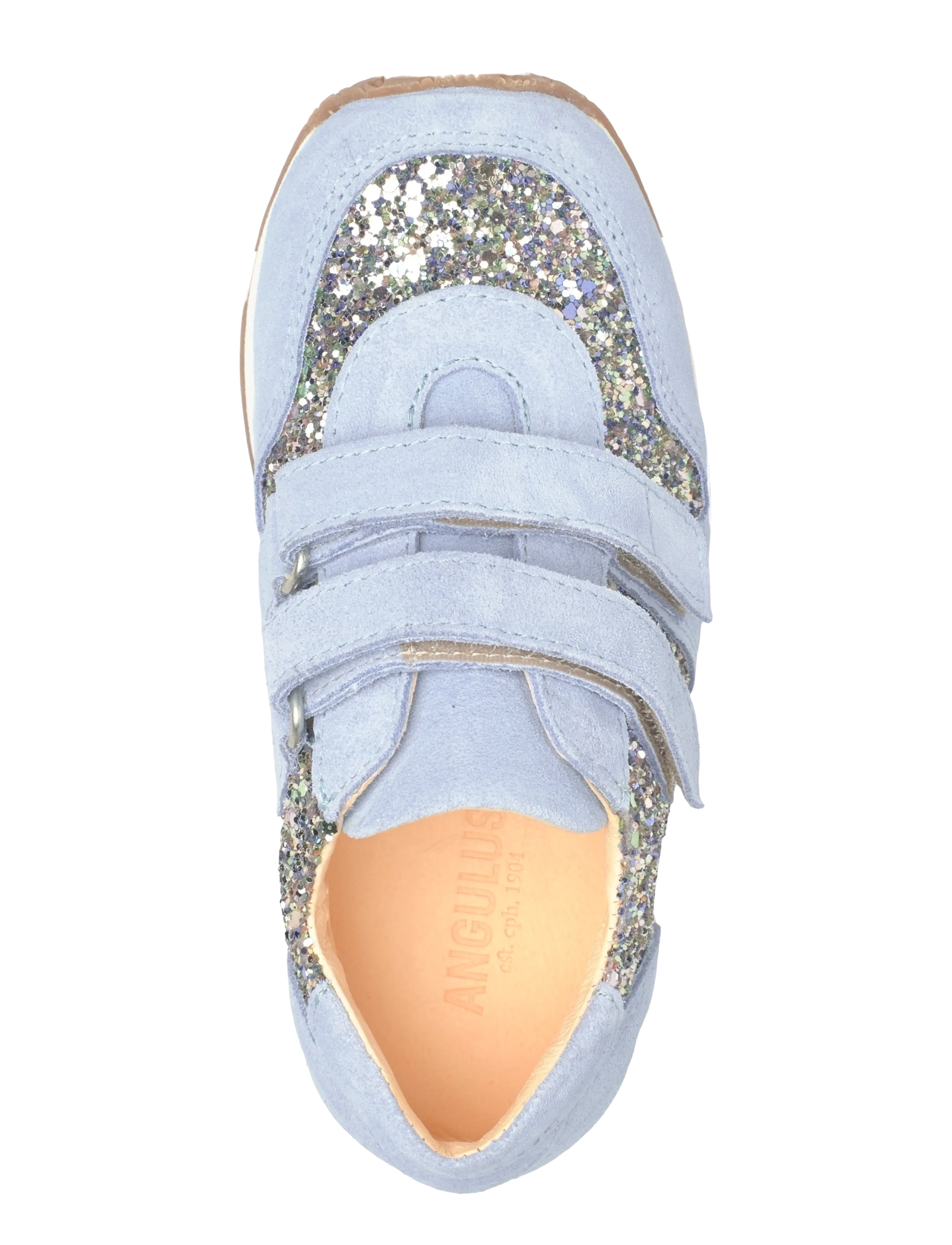 ANGULUS - Shoes - flat - with velcro - niedriger schnitt - 3619/4610 spring multi glitter - 3