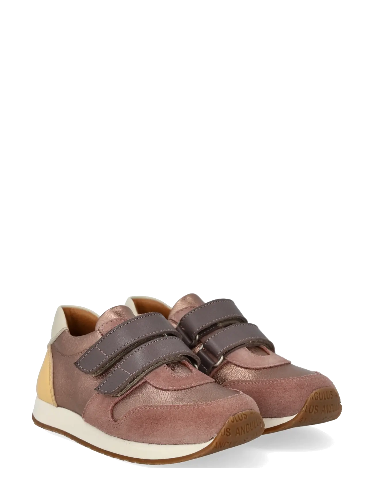 ANGULUS Shoes Flat With Velcro, Børn, Velcro Sneakers, Pink, Str: 29