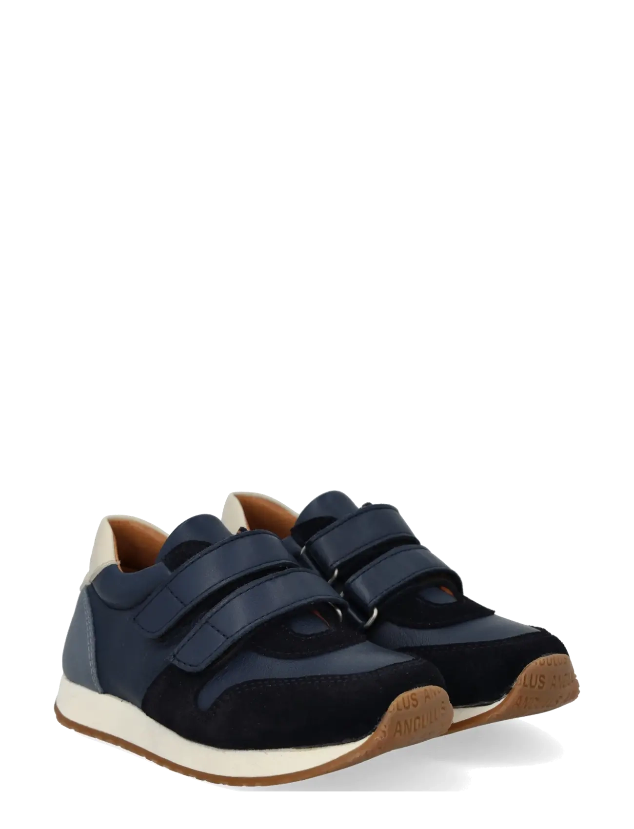 ANGULUS Shoes Flat With Velcro, Børn, Velcro Sneakers, Navy, Str: 31