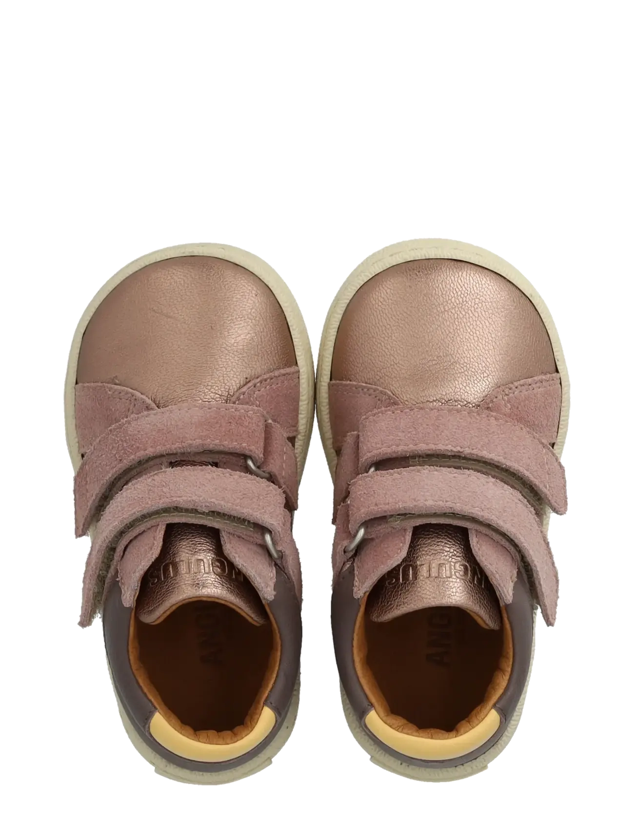 ANGULUS - Shoes - flat - with velcro - high tops - 3905/3233/4071/2713 rose coppe - 3