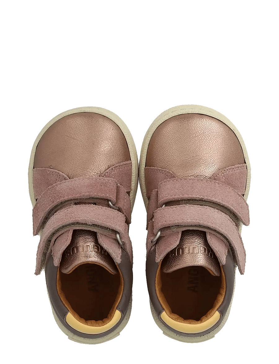 ANGULUS - Shoes - flat - with velcro - niedriger schnitt - 3905/3233/4071/2713 rose coppe - 3