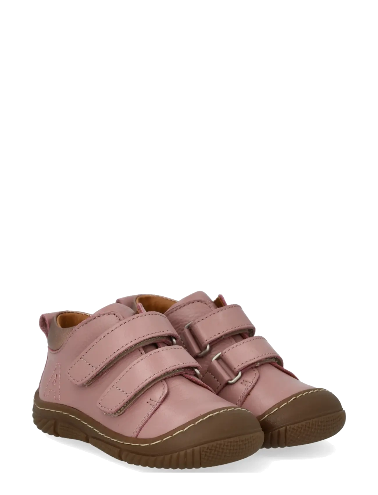 ANGULUS Shoes - flat - with lace - Apavi bērniem, kuri vēl nestaigā - 4070/3905 FADED ROSE/ROSE COPP / pink/rose