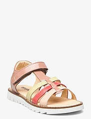 ANGULUS - Sandals - flat - open toe - op - spring shoes - 1305/1304/1318/1320 d.peach/pe - 0