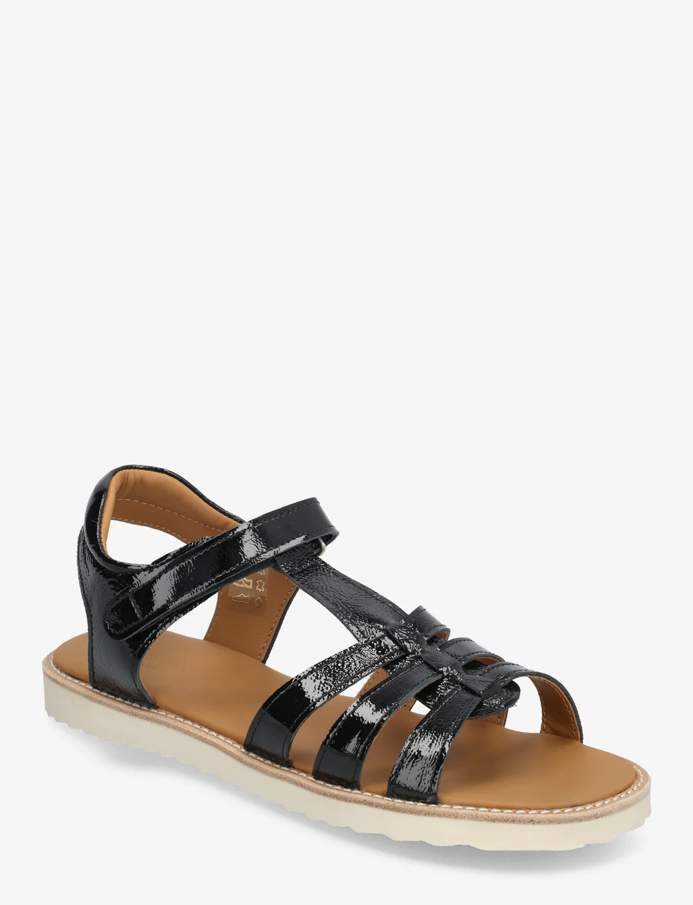 ANGULUS - Sandals - flat  - open toe - op - skor - 1310 black - 0