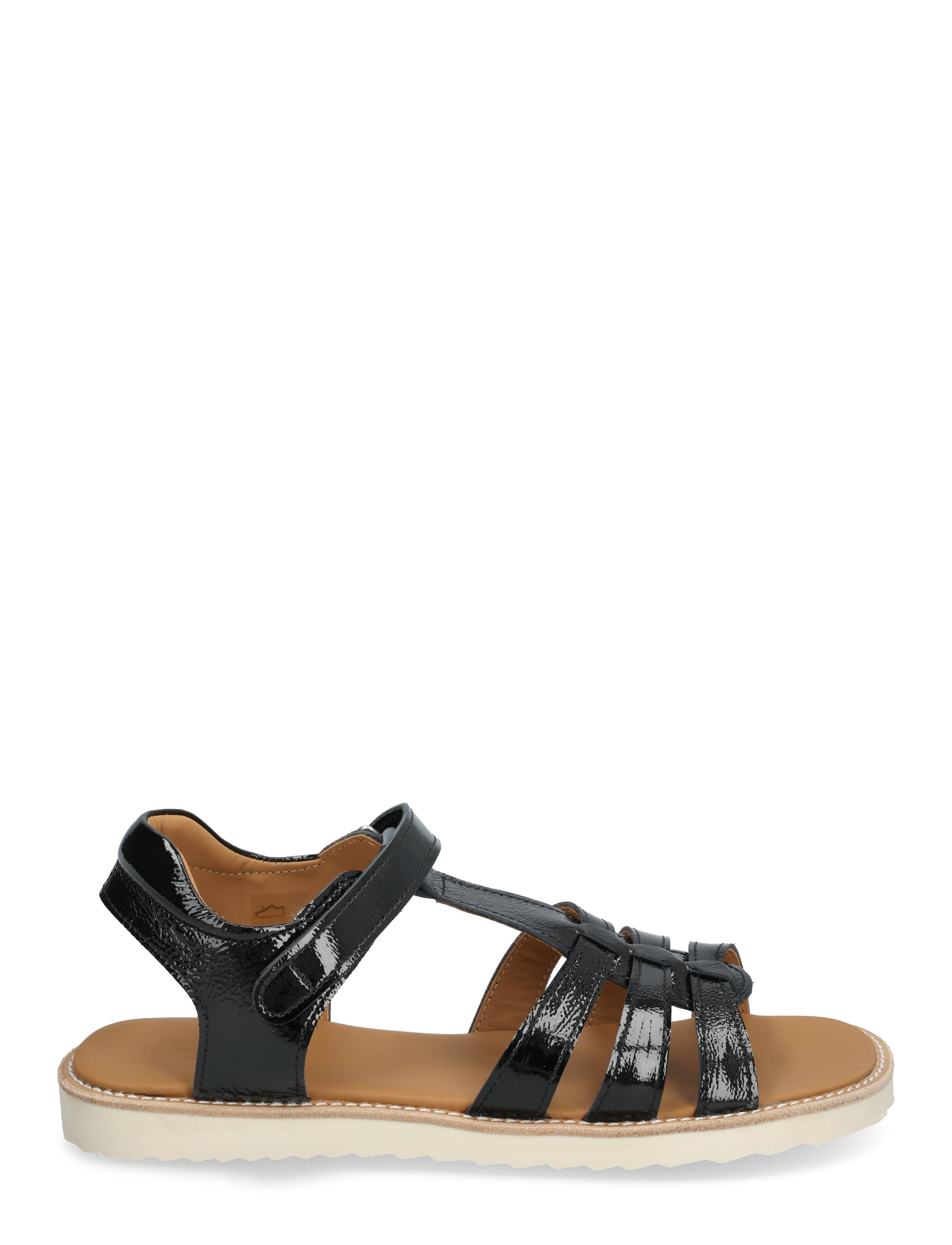 ANGULUS - Sandals - flat - open toe - op - kingad - 1310 black - 1