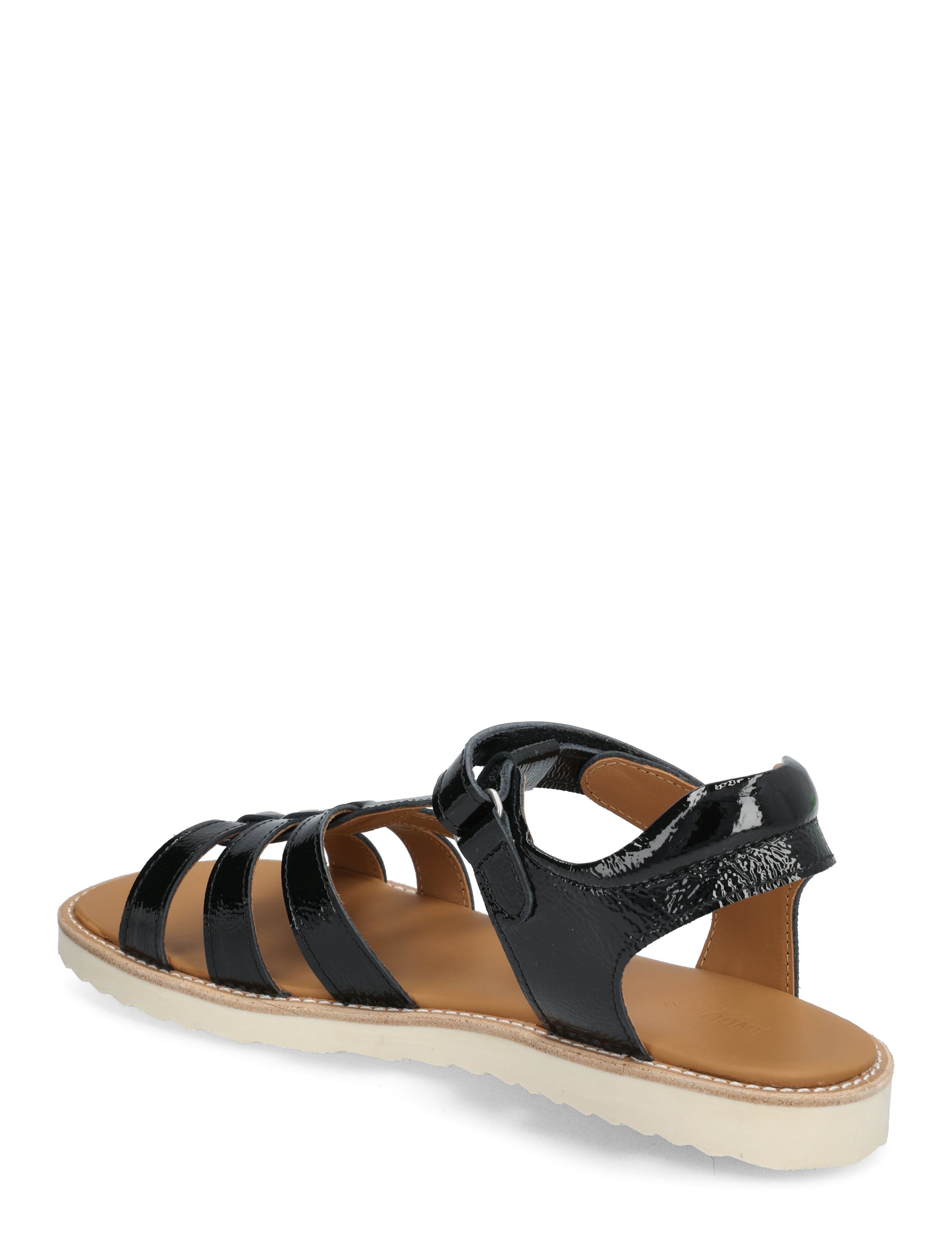 ANGULUS - Sandals - flat  - open toe - op - kingad - 1310 black - 2