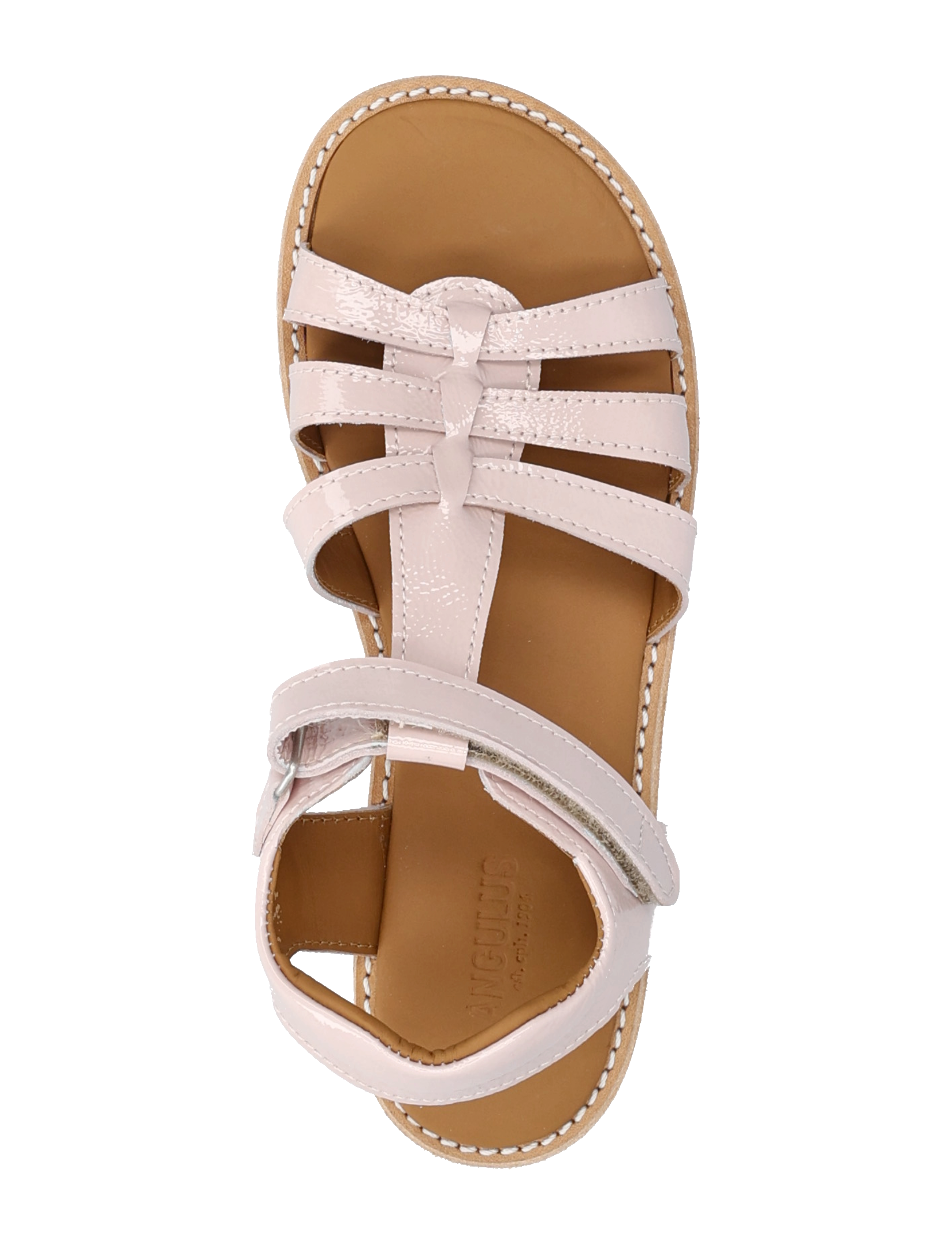 ANGULUS - Sandals - flat  - open toe - op - sommerschnäppchen - 2704 pale rose - 3