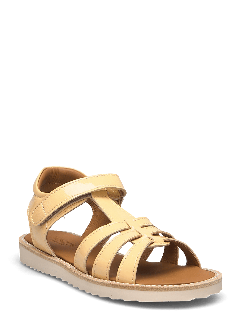 ANGULUS - Sandals - flat - open toe - op - sko - 2706 mellow yellow - 0