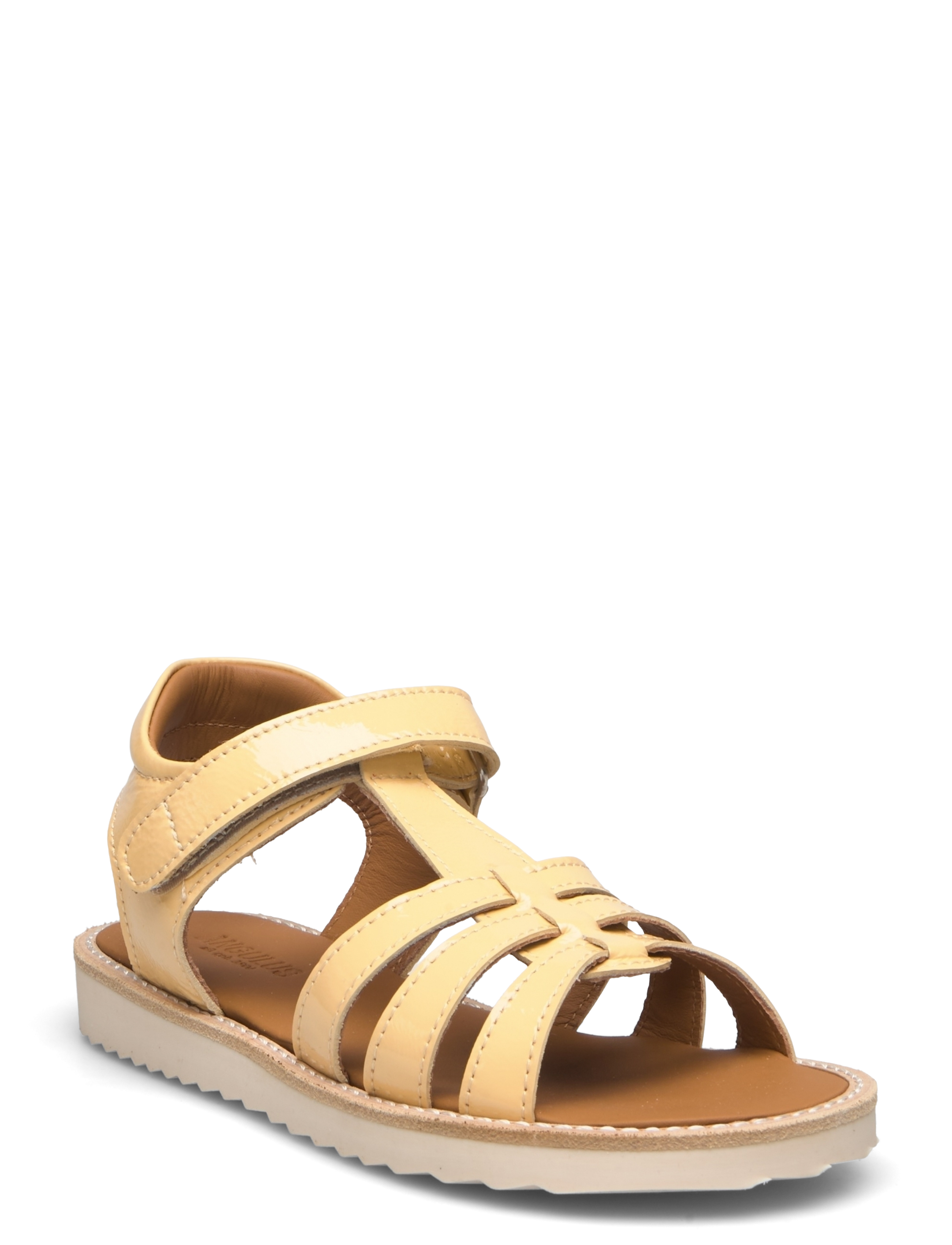ANGULUS - Sandals - flat - open toe - op - schoenen - 2706 mellow yellow - 0