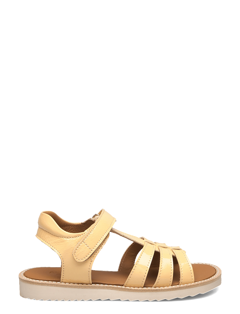 ANGULUS - Sandals - flat - open toe - op - sko - 2706 mellow yellow - 1