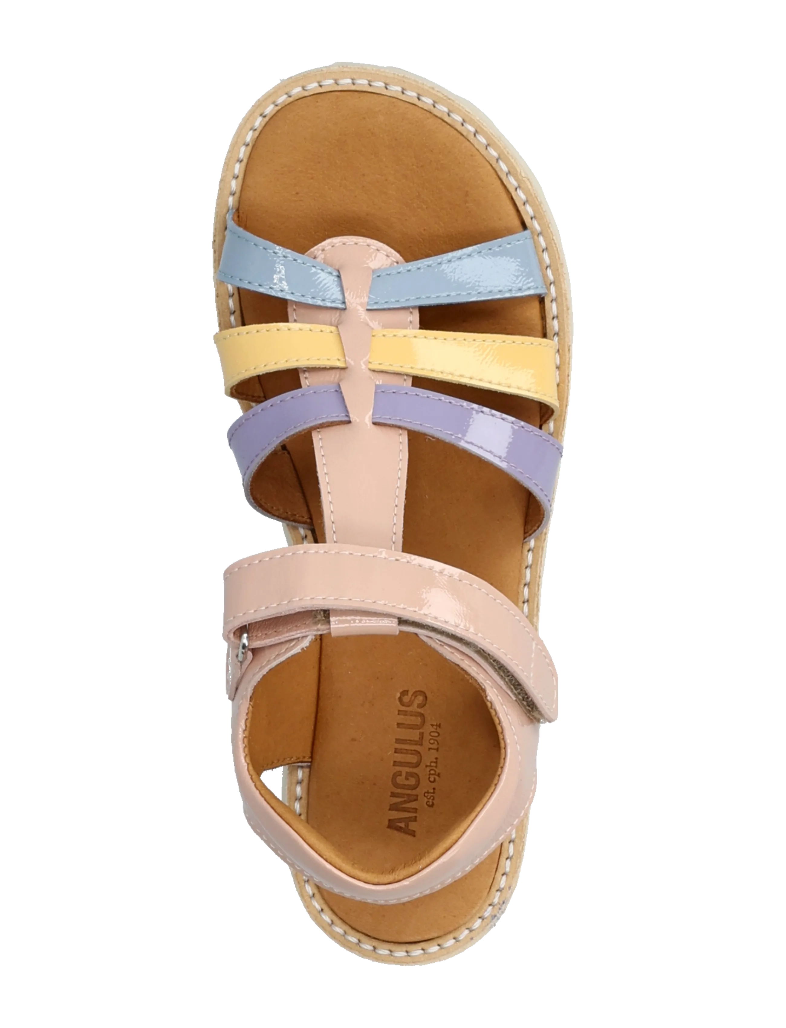 ANGULUS - Sandals - flat  - open toe - op - schuhe - 3282/1331/2706/4607 rosebud/sk - 3