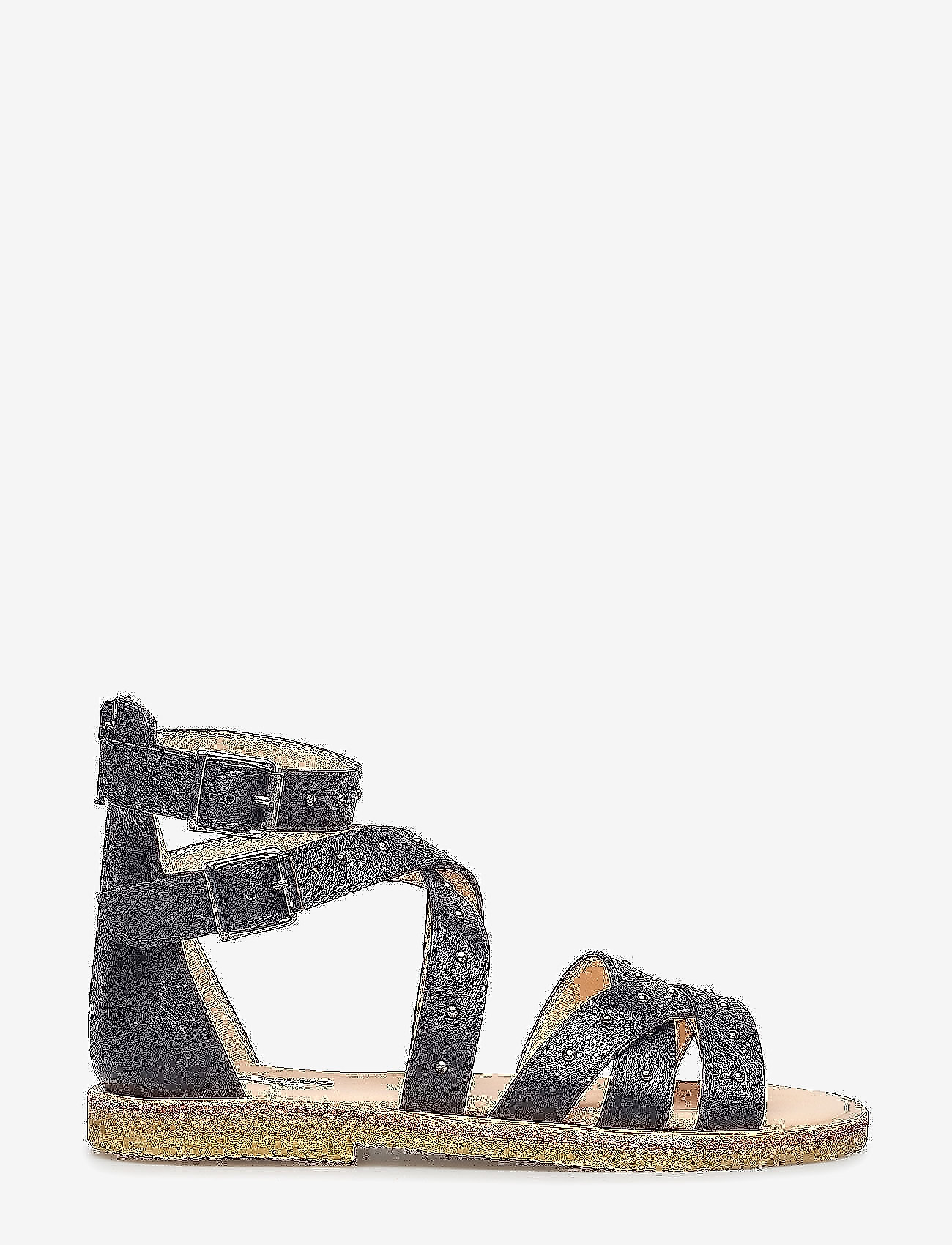 ANGULUS - Sandals - flat - open toe - clo - sandaler med rem - 1933 black - 1